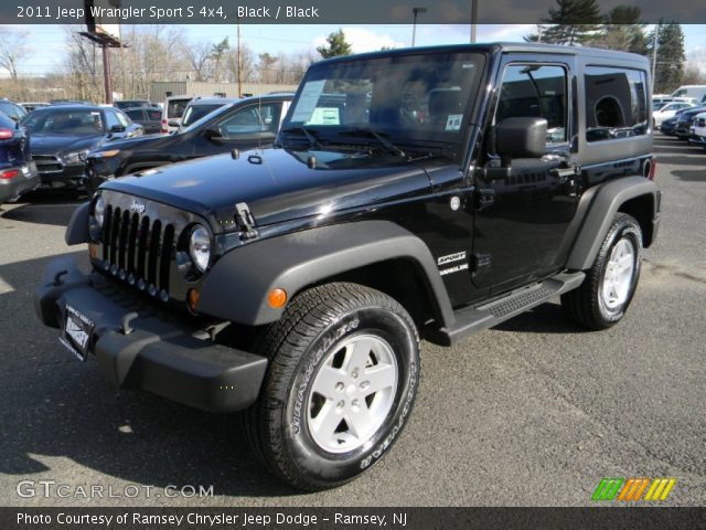 2011 Jeep Wrangler Sport S 4x4 in Black