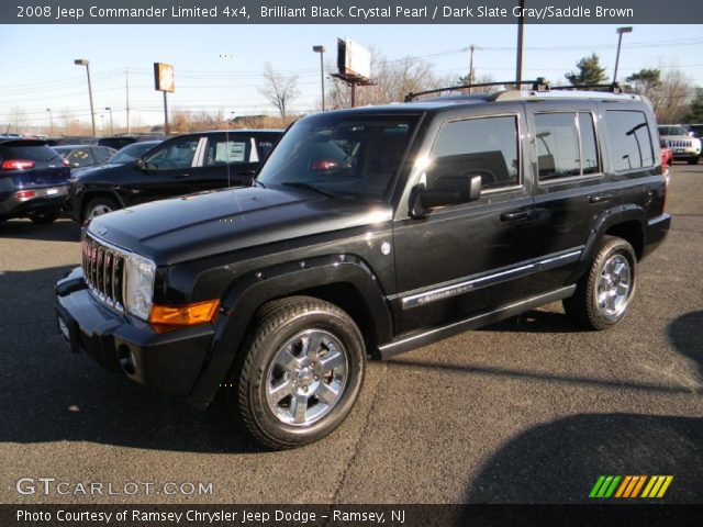 2008 Jeep Commander Limited 4x4 in Brilliant Black Crystal Pearl