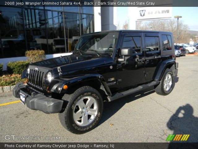 2008 Jeep Wrangler Unlimited Sahara 4x4 in Black
