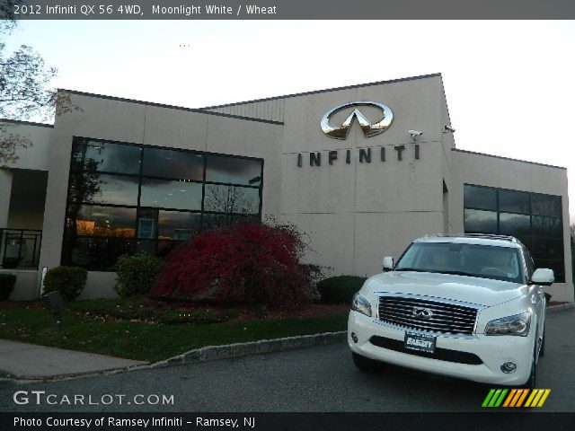2012 Infiniti QX 56 4WD in Moonlight White
