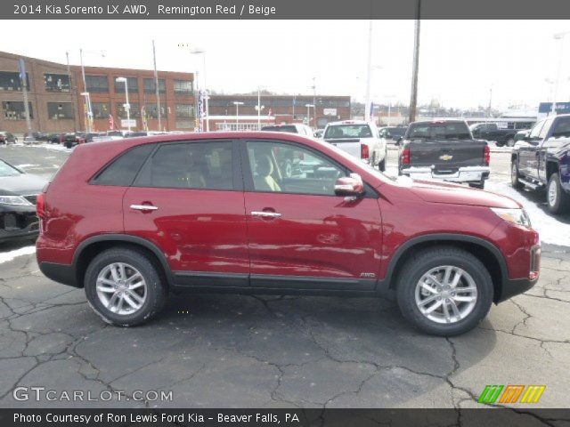 2014 Kia Sorento LX AWD in Remington Red