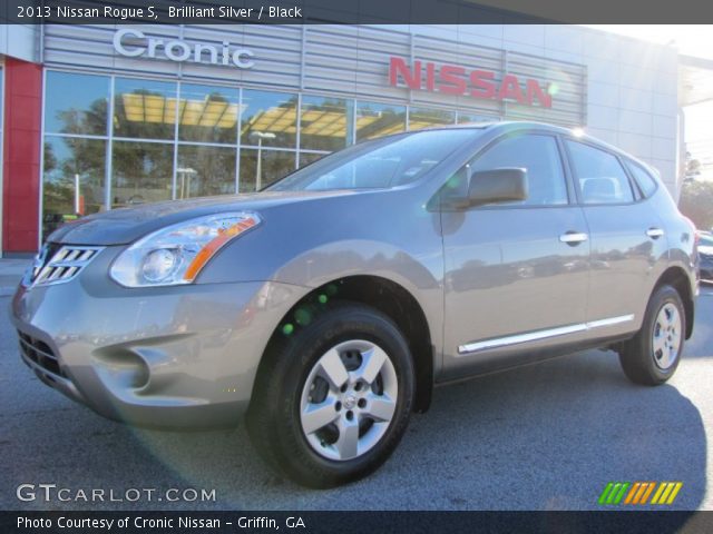 2013 Nissan Rogue S in Brilliant Silver