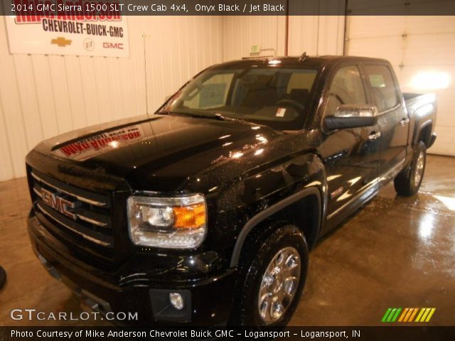 2014 GMC Sierra 1500 SLT Crew Cab 4x4 in Onyx Black