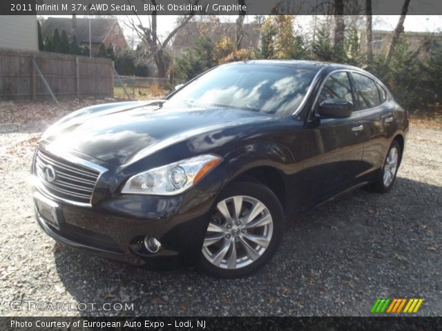 2011 Infiniti M 37x AWD Sedan in Black Obsidian