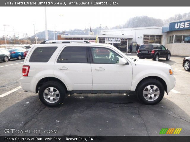 2012 Ford Escape Limited V6 4WD in White Suede