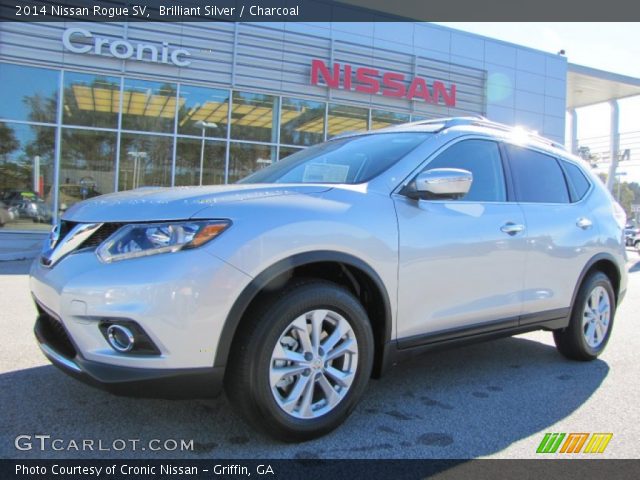 2014 Nissan Rogue SV in Brilliant Silver