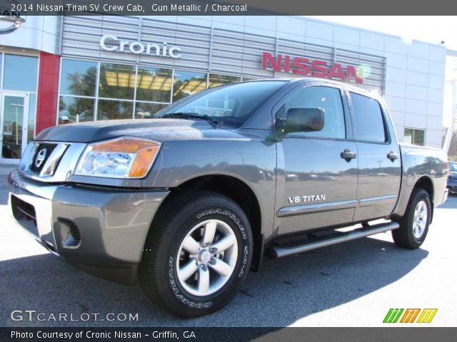 2014 Nissan Titan SV Crew Cab in Gun Metallic