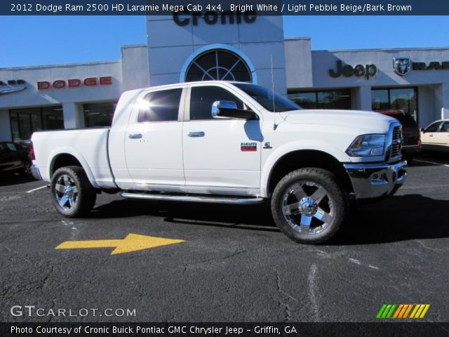 2012 Dodge Ram 2500 HD Laramie Mega Cab 4x4 in Bright White