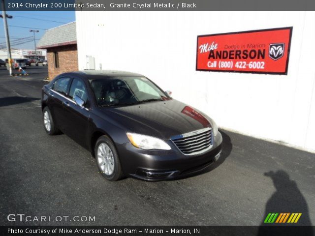 2014 Chrysler 200 Limited Sedan in Granite Crystal Metallic