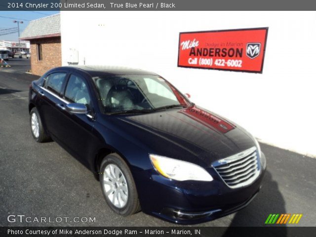 2014 Chrysler 200 Limited Sedan in True Blue Pearl