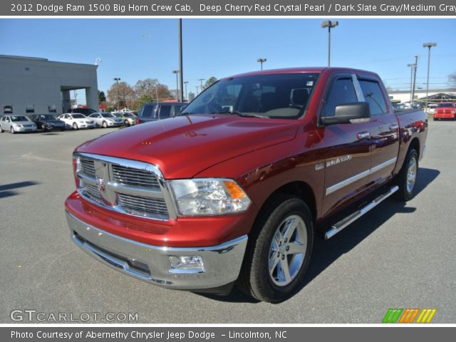 2012 Dodge Ram 1500 Big Horn Crew Cab in Deep Cherry Red Crystal Pearl