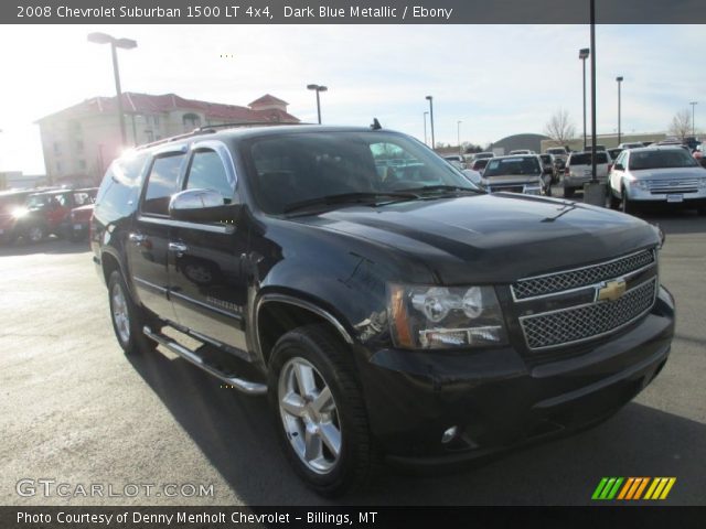 2008 Chevrolet Suburban 1500 LT 4x4 in Dark Blue Metallic