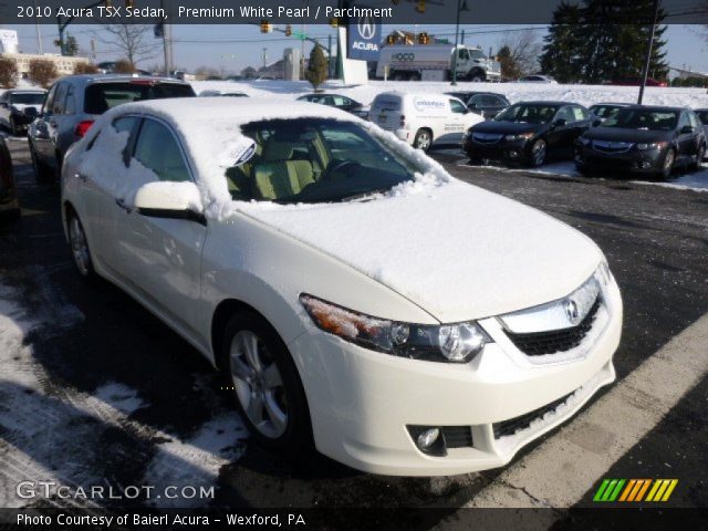 2010 Acura TSX Sedan in Premium White Pearl