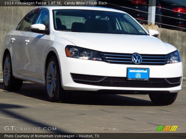 2014 Volkswagen Passat 1.8T SE in Candy White