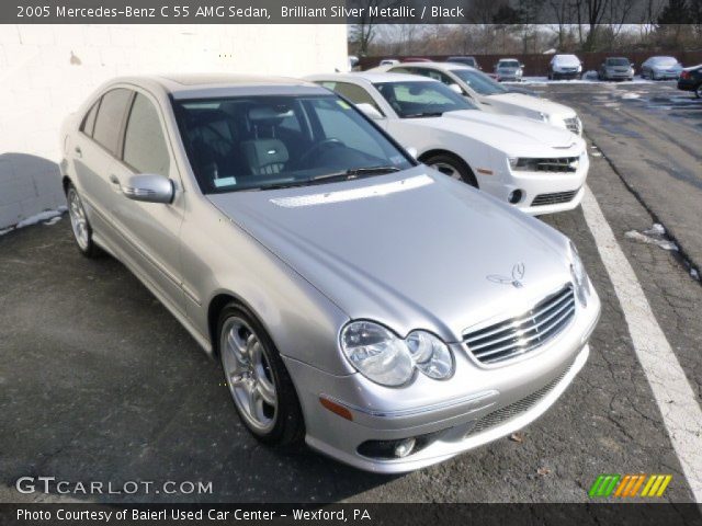 2005 Mercedes-Benz C 55 AMG Sedan in Brilliant Silver Metallic