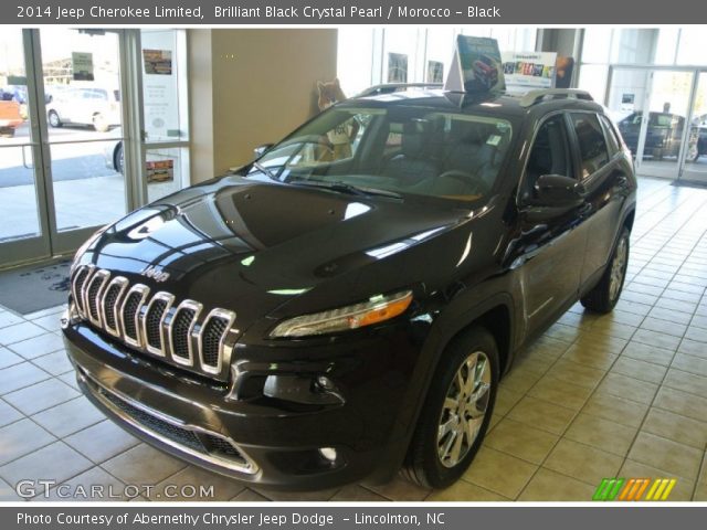 2014 Jeep Cherokee Limited in Brilliant Black Crystal Pearl