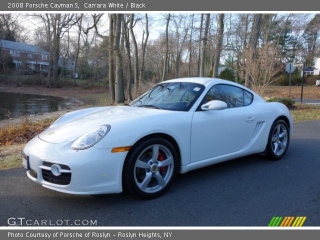 2008 Porsche Cayman S in Carrara White