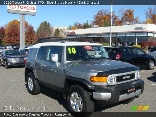 2010 Toyota FJ Cruiser 4WD in Silver Fresco Metallic