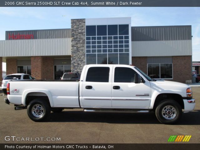2006 GMC Sierra 2500HD SLT Crew Cab 4x4 in Summit White