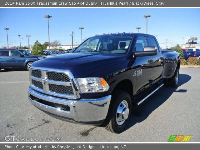 2014 Ram 3500 Tradesman Crew Cab 4x4 Dually in True Blue Pearl