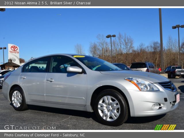 2012 Nissan Altima 2.5 S in Brilliant Silver