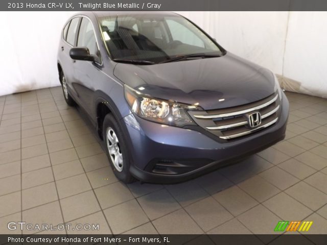 2013 Honda CR-V LX in Twilight Blue Metallic