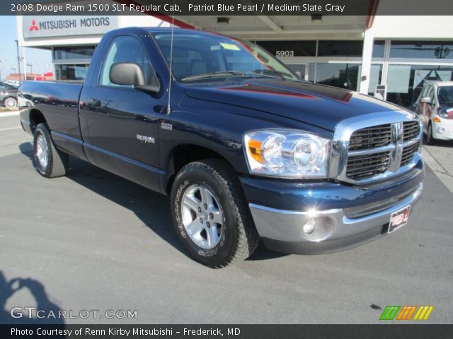 2008 Dodge Ram 1500 SLT Regular Cab in Patriot Blue Pearl