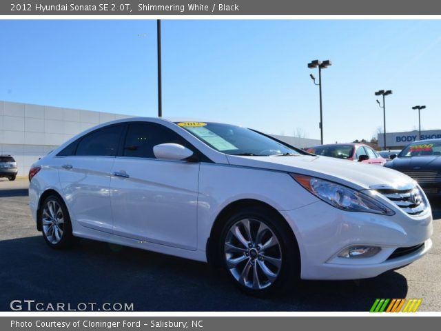 2012 Hyundai Sonata SE 2.0T in Shimmering White
