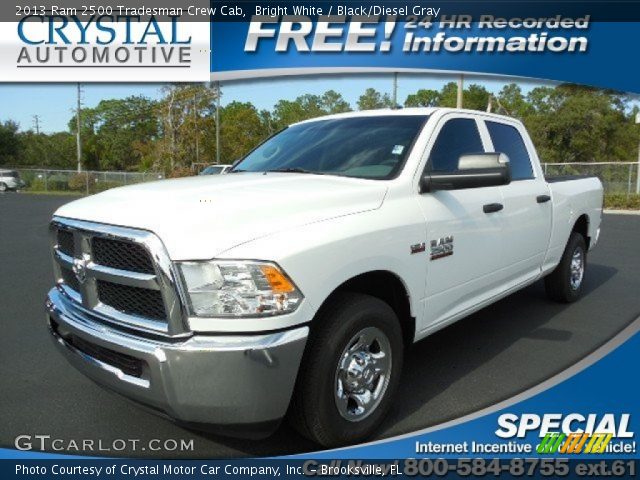 2013 Ram 2500 Tradesman Crew Cab in Bright White