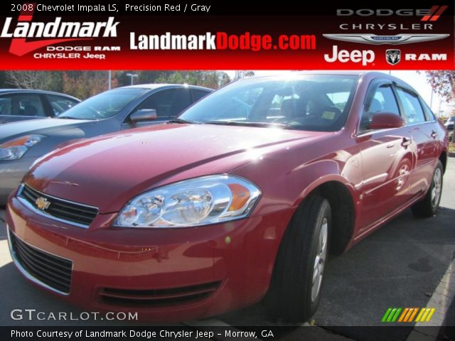 2008 Chevrolet Impala LS in Precision Red