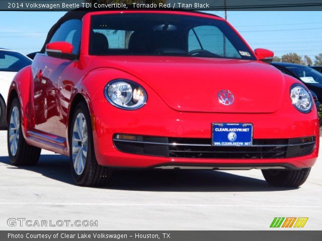 2014 Volkswagen Beetle TDI Convertible in Tornado Red