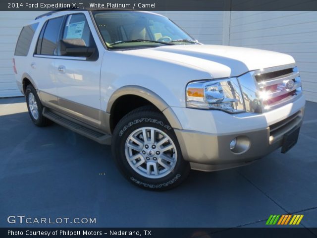 2014 Ford Expedition XLT in White Platinum