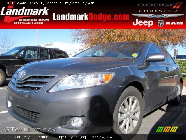 2011 Toyota Camry LE in Magnetic Gray Metallic
