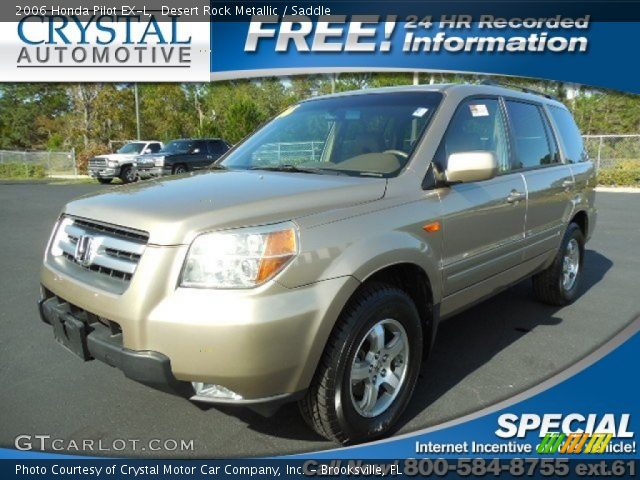 2006 Honda Pilot EX-L in Desert Rock Metallic