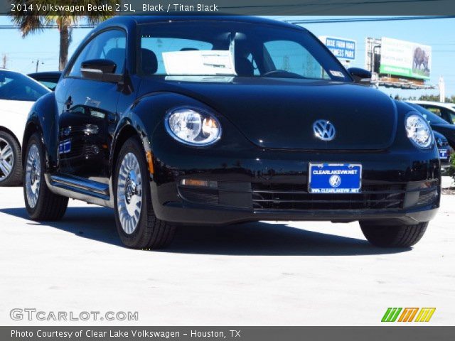 2014 Volkswagen Beetle 2.5L in Black
