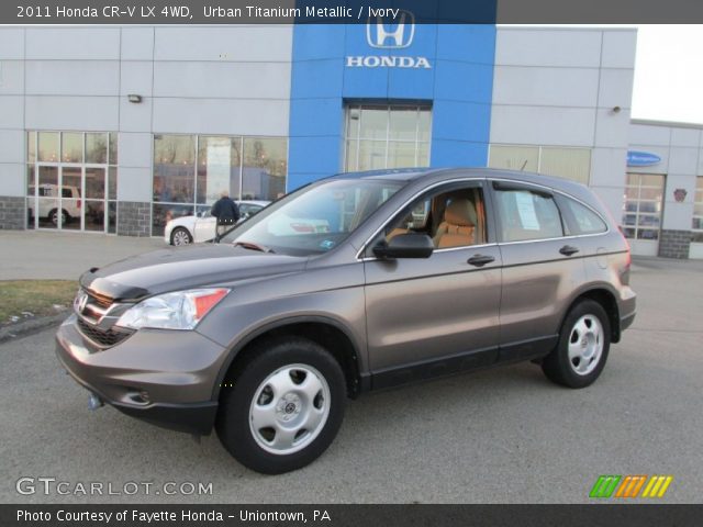 2011 Honda CR-V LX 4WD in Urban Titanium Metallic