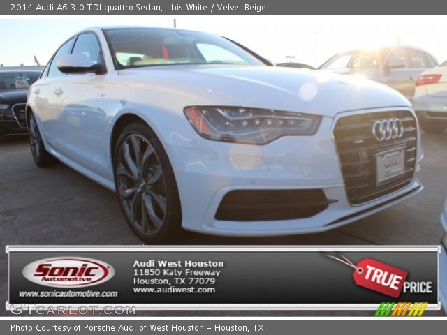 2014 Audi A6 3.0 TDI quattro Sedan in Ibis White