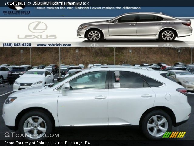 2014 Lexus RX 350 AWD in Starfire Pearl