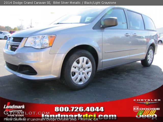 2014 Dodge Grand Caravan SE in Billet Silver Metallic