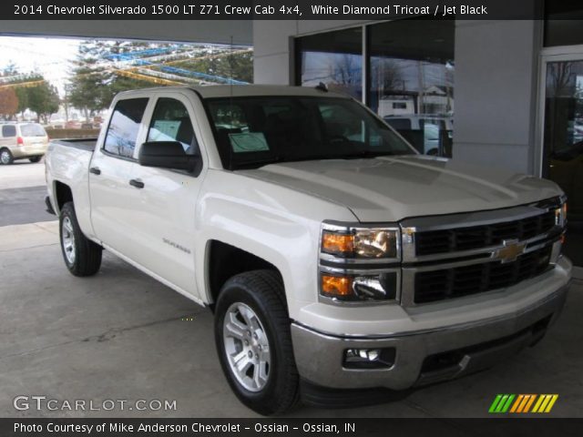 2014 Chevrolet Silverado 1500 LT Z71 Crew Cab 4x4 in White Diamond Tricoat