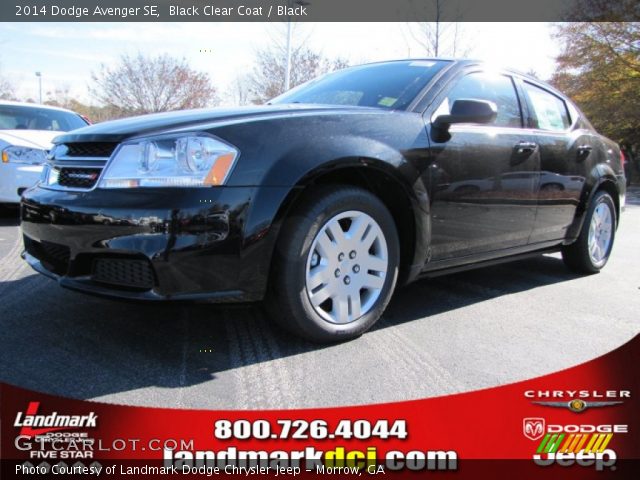 2014 Dodge Avenger SE in Black Clear Coat