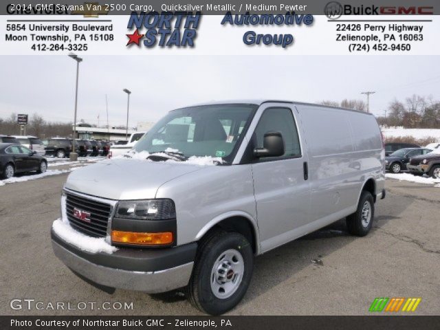 2014 GMC Savana Van 2500 Cargo in Quicksilver Metallic