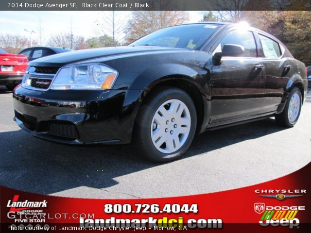2014 Dodge Avenger SE in Black Clear Coat