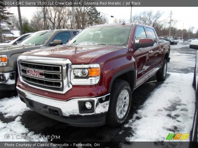 2014 GMC Sierra 1500 SLE Crew Cab 4x4 in Sonoma Red Metallic