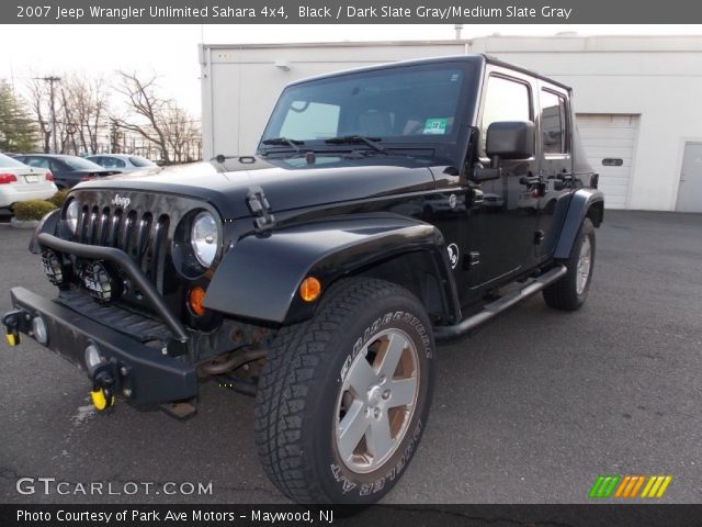 2007 Jeep Wrangler Unlimited Sahara 4x4 in Black
