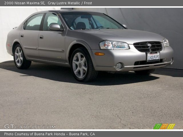2000 Nissan Maxima SE in Gray Lustre Metallic