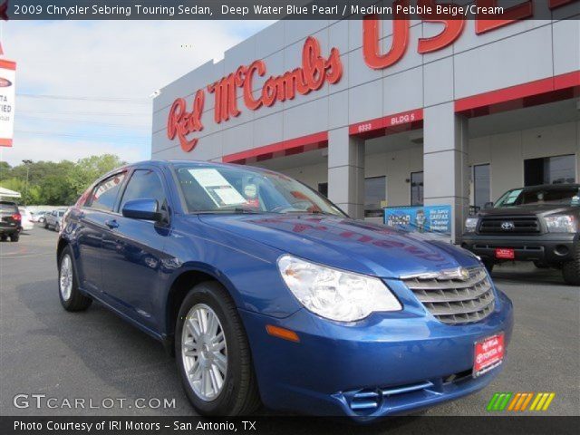2009 Chrysler Sebring Touring Sedan in Deep Water Blue Pearl
