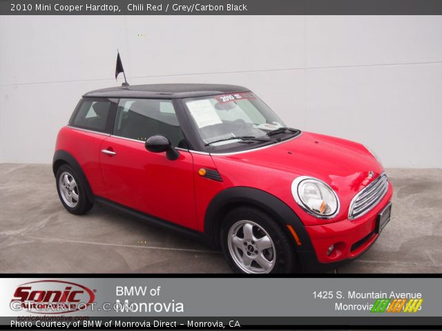 2010 Mini Cooper Hardtop in Chili Red