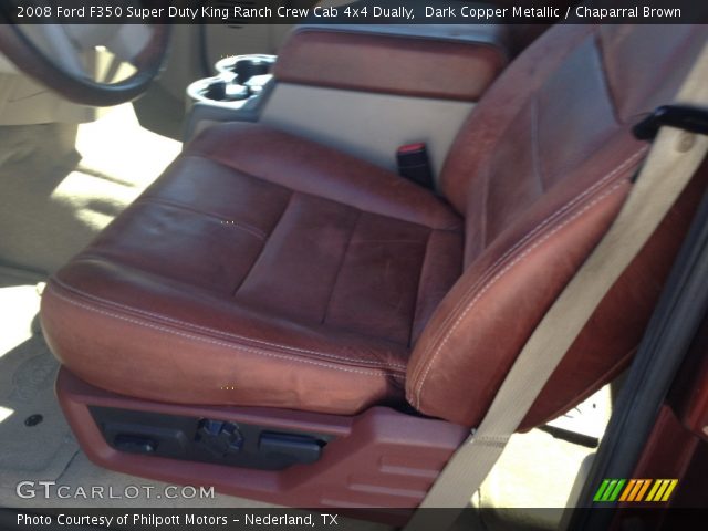 2008 Ford F350 Super Duty King Ranch Crew Cab 4x4 Dually in Dark Copper Metallic