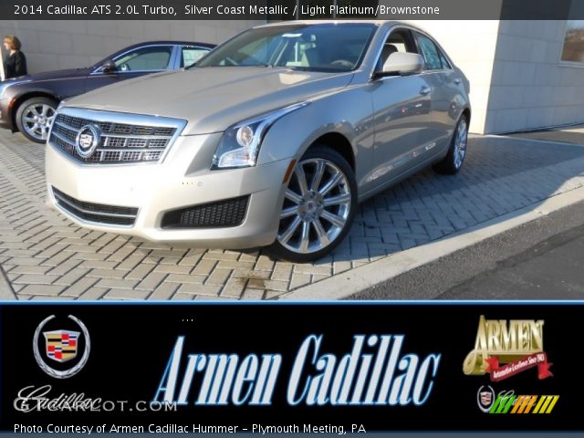 2014 Cadillac ATS 2.0L Turbo in Silver Coast Metallic